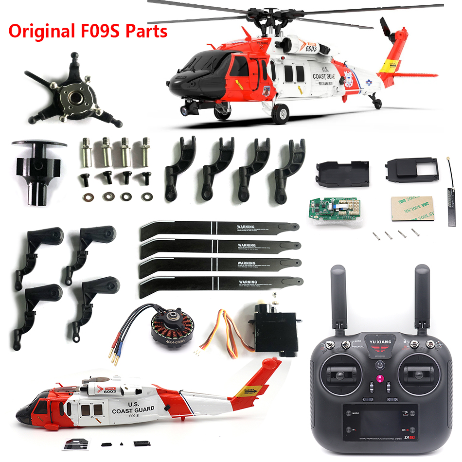 Rc Helicopter Parts - Original ersatzteile für yuxiang yxznrc f09s