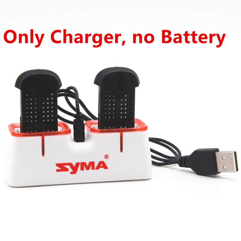 Rc Helicopter Case - Dual-USB-Schnellladegerät für Syma X22 X22W Drohnenbatterien,