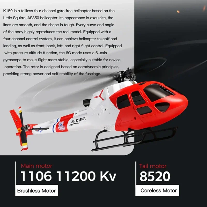WLtoys 4CH K150-AS350 RC Helik – Rc Helicopter Gas Bewertung und Preis