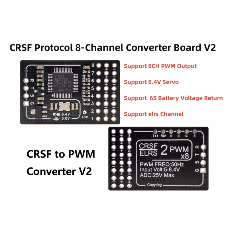 TBS Crossfire ELRS zu PWM Konv – Tbs Fpv Crossfire Bewertung und Preis